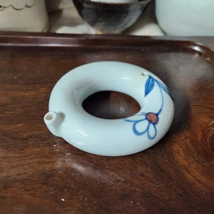[BUNJANG] Master Ceramicist Jidang Park Buwon Celadon Vase / 왕실도예명장 지당 박부원 도자기 청화백자 또아리연적