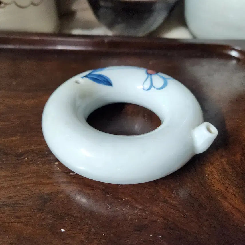 [BUNJANG] Master Ceramicist Jidang Park Buwon Celadon Vase / 왕실도예명장 지당 박부원 도자기 청화백자 또아리연적