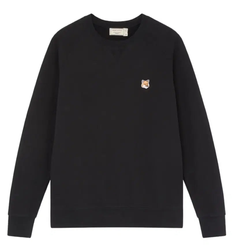 [BUNJANG] Maison Kitsuné Sweatshirt Black / 메종키츠네 맨투맨 블랙 새상품