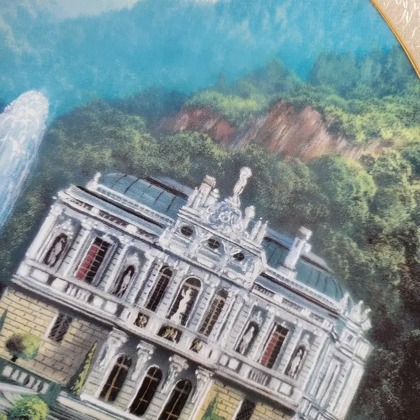 [BUNJANG] German Castle Decorative Plate / 독일 성 장식접시