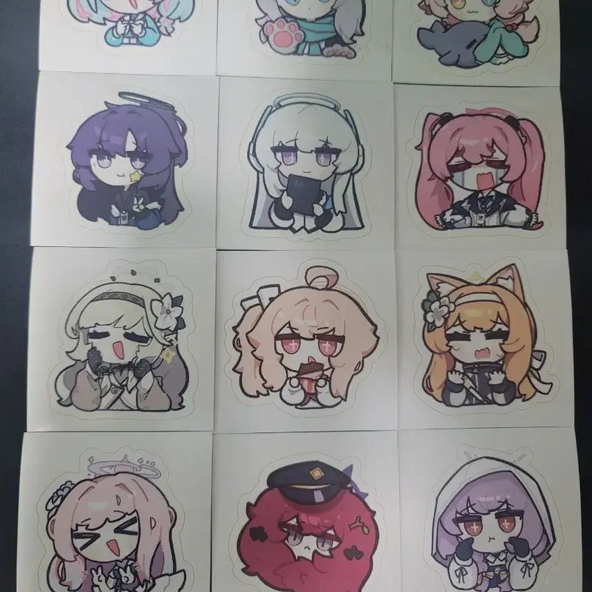 [BUNJANG] Blue Archive Sticker Bundle Set / 블루아카이브 스티커 일괄