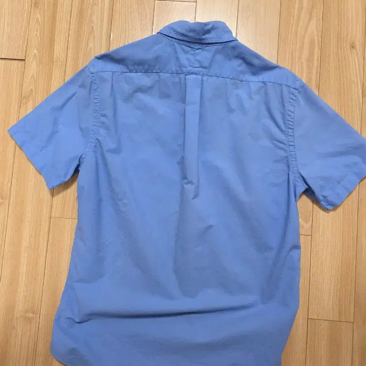 [BUNJANG] Polo Ralph Lauren Blue Short Sleeve Shirt - Medium (100) / 폴로 랄프로렌 반팔 셔츠 블루M(100)