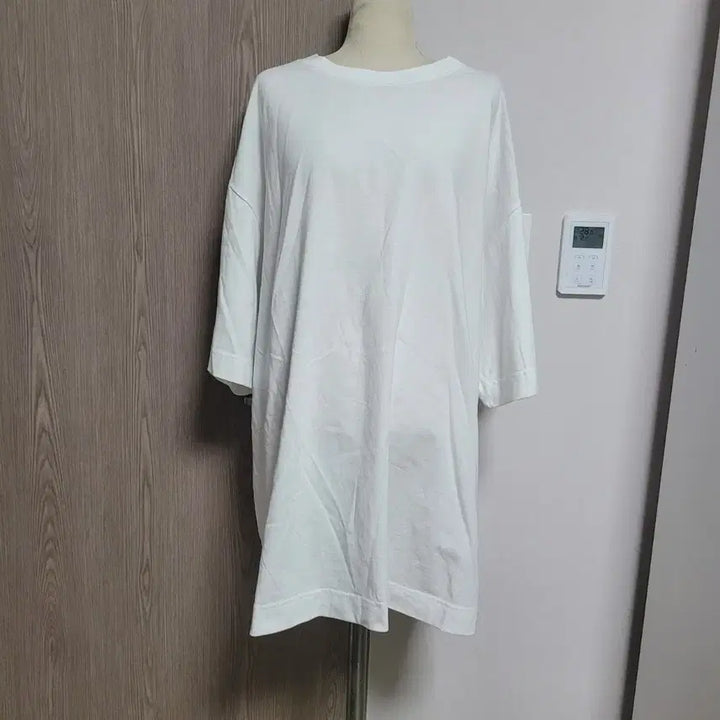 [BUNJANG] Altered Future White Oversized Short Sleeve T-Shirt / 얼터드퓨처 흰색 반팔 티셔츠 오버핏