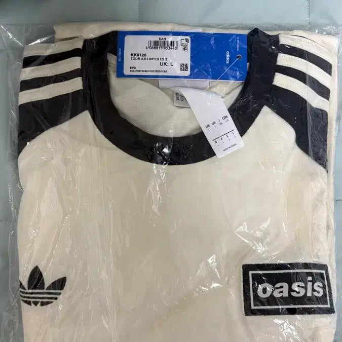 [BUNJANG] Adidas Oasis Long Sleeve T-Shirt White (Sealed) / 미개봉 아디다스 오아시스 롱슬리브 긴팔 티셔츠 화이트