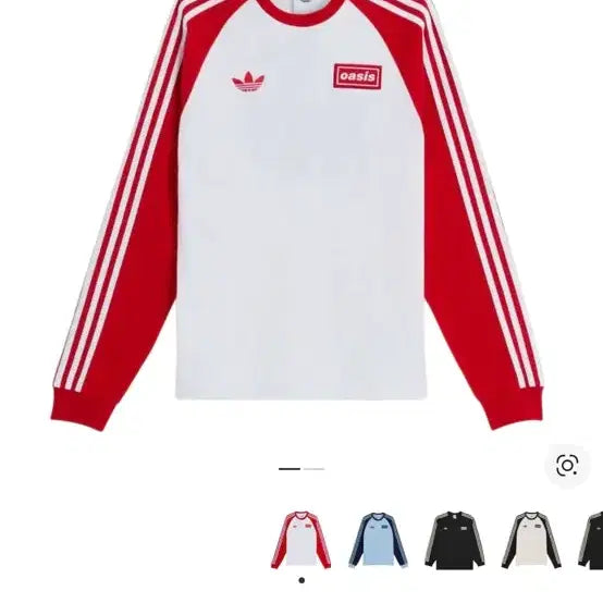 [BUNJANG] Adidas Oasis Long Sleeve T-Shirt Red / 미개봉 아디다스 오아시스 롱슬리브 긴팔 티셔츠 레드