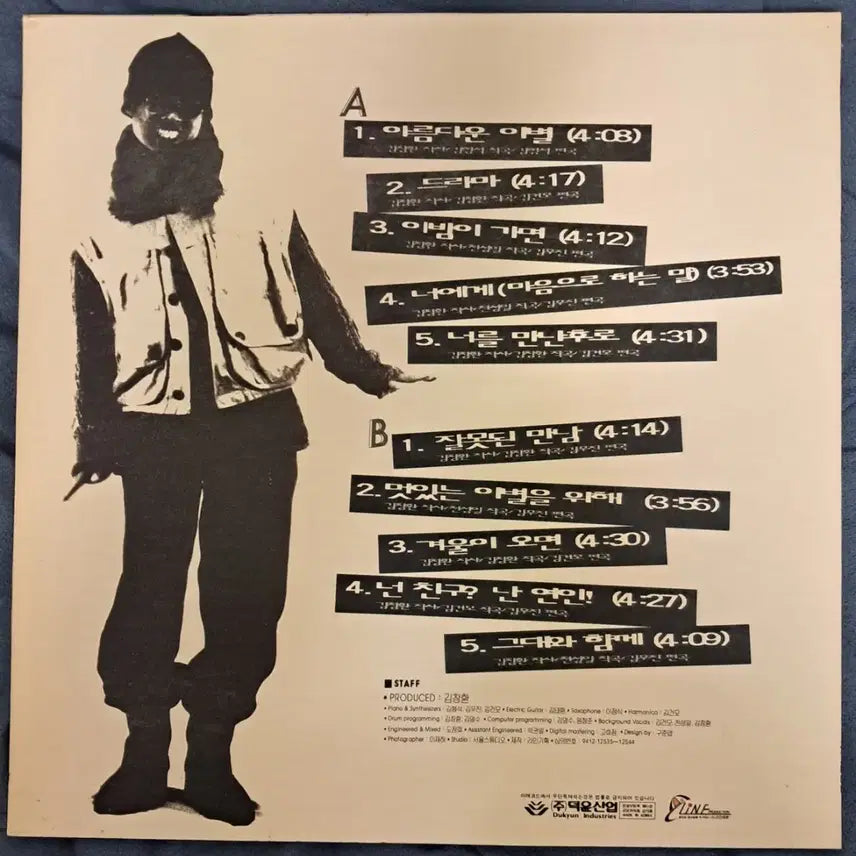 [BUNJANG] Kim Gun Mo 3rd Album (First Press) LP / LP  김건모3집 (초반)  판매