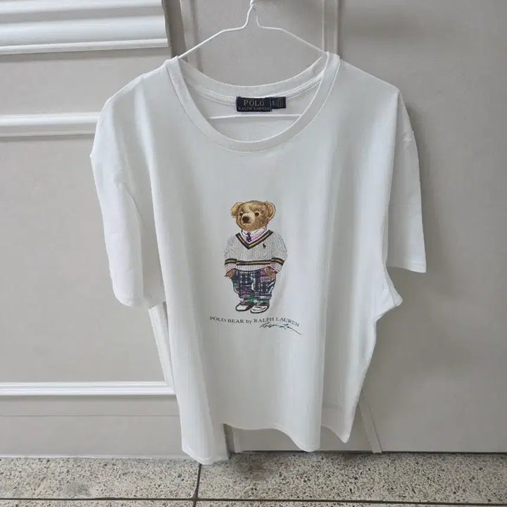 [BUNJANG] Polo Ralph Lauren Bear Graphic Short Sleeve T-Shirt Size 110 / 폴로 반팔 티 110