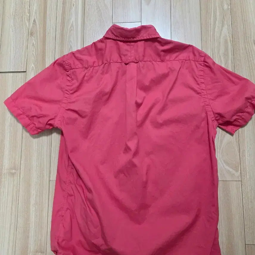 [BUNJANG] Polo Ralph Lauren Red Short Sleeve Shirt S (100-103) / 폴로 랄프로렌 레드 반팔 셔츠S(100)