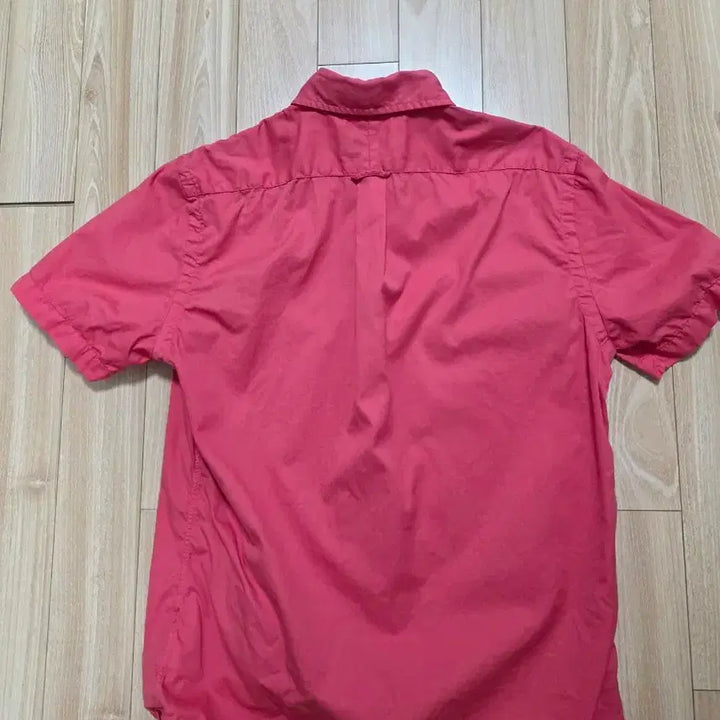 [BUNJANG] Polo Ralph Lauren Red Short Sleeve Shirt S (100-103) / 폴로 랄프로렌 레드 반팔 셔츠S(100)