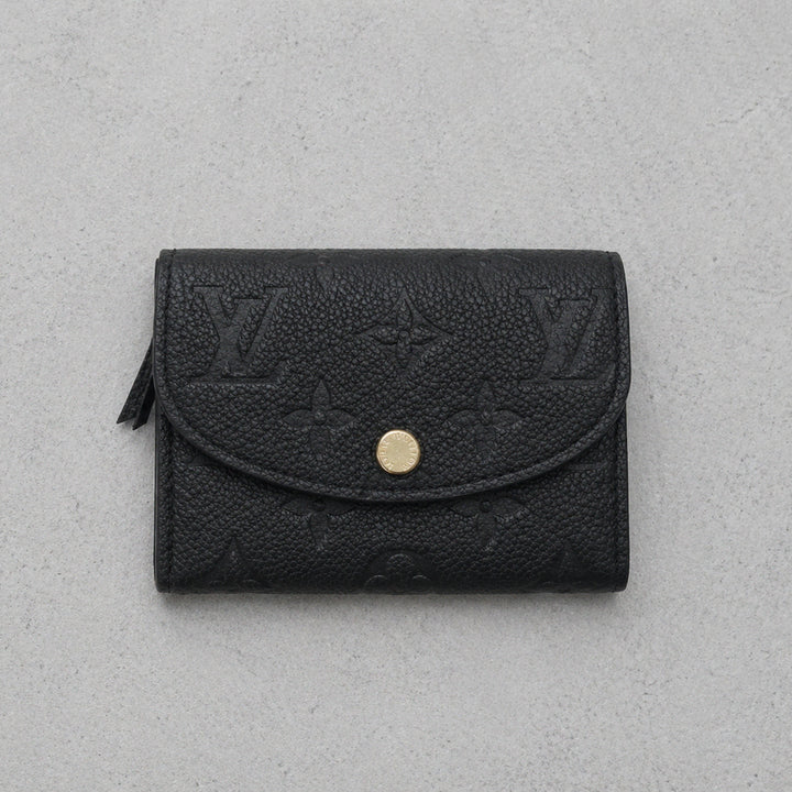 [BUNJANG] Louis Vuitton Rosalie Coin Purse Monogram Empreinte Black / 루이비통 로잘리 지갑 코인지갑 코인 퍼스 앙프렝뜨 블랙