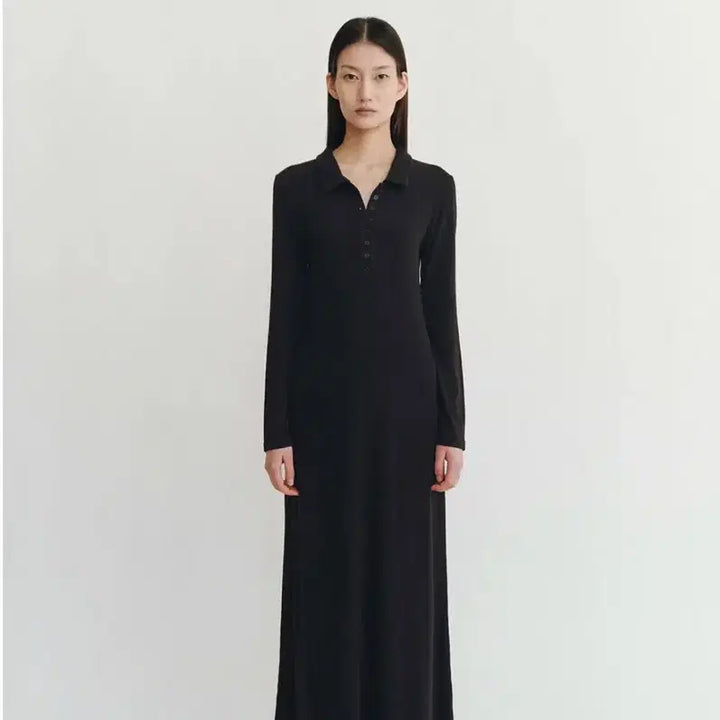 [BUNJANG] The Ico Pique Maxi Dress / 더스 아이코 피케 맥시 드레스