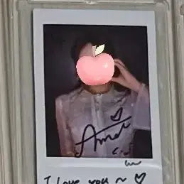[BUNJANG] Cosmos A.mei Signed Polaroid / 코스모시 에이메이 폴싸 싸인