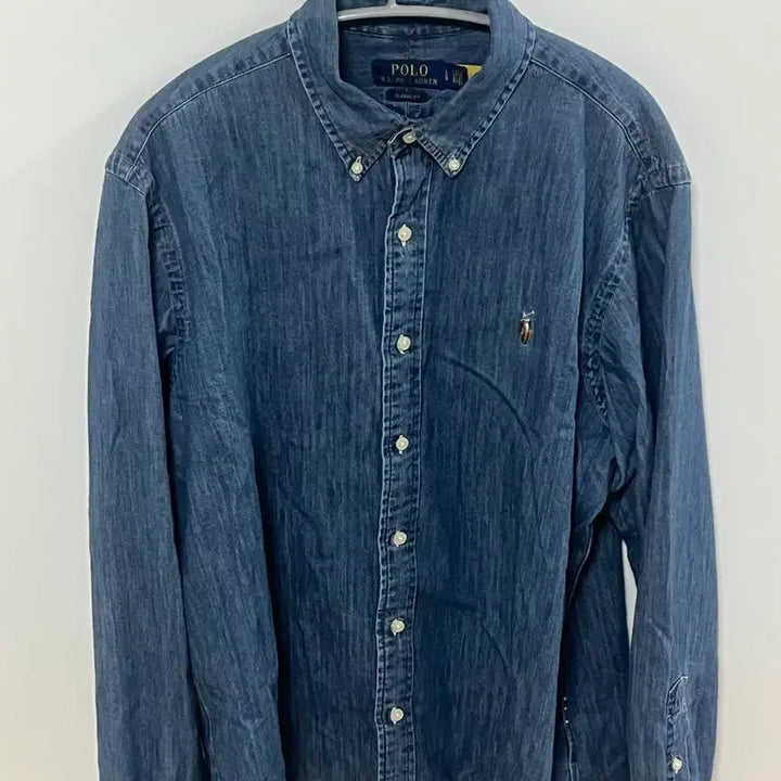 [BUNJANG] Polo Ralph Lauren Classic Fit Denim Shirt / l)폴로 클래식핏 데님셔츠 팝니다