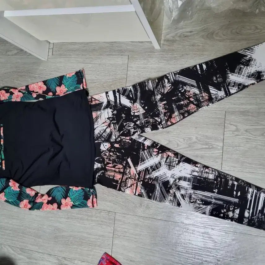 [BUNJANG] Orange Red Cotton Spandex Pants Women&