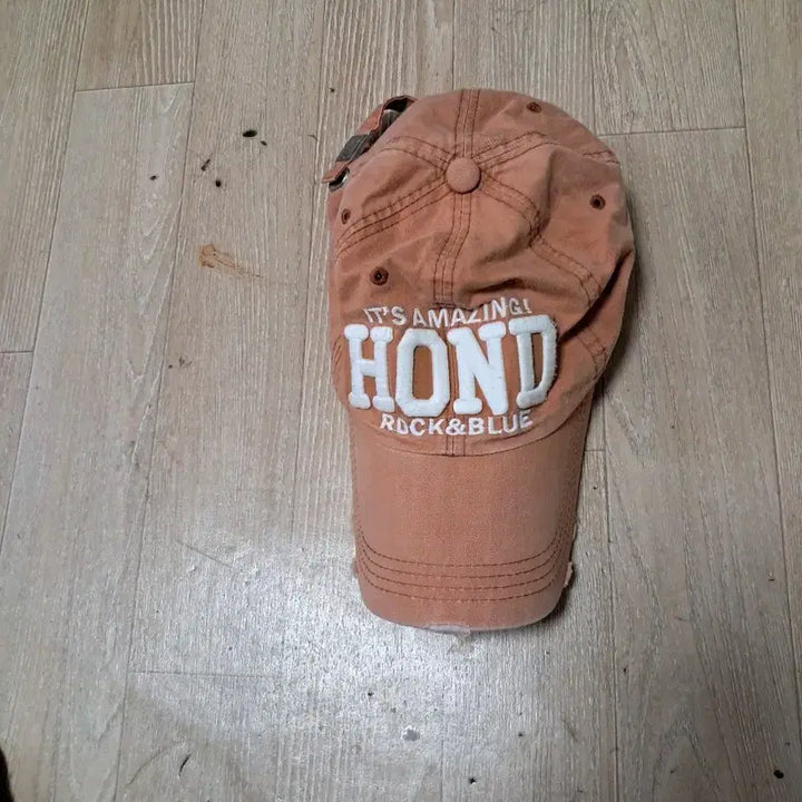 [BUNJANG] Honda Racing Orange Baseball Cap / 혼다 야구 모자 오렌지색