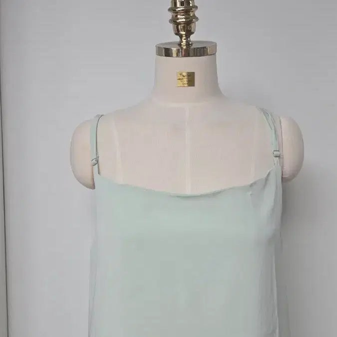 [BUNJANG] Mint Long Slip Dress / 민트색 롱 슬립 원피스