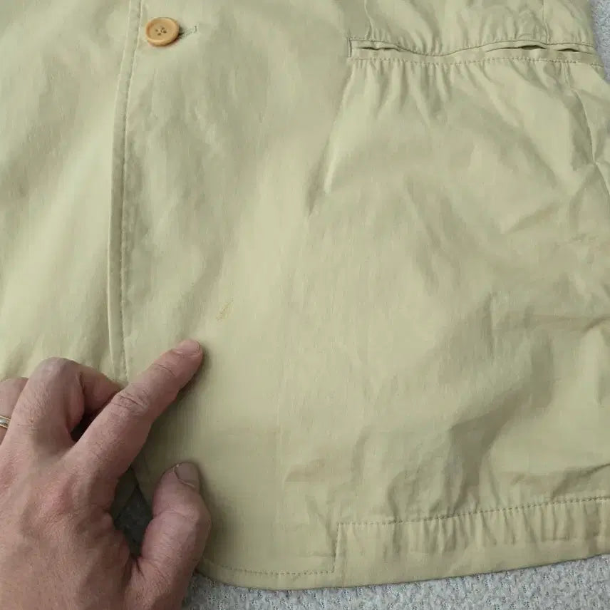 [BUNJANG] Theory Beige Cotton Jacket Size 100-105 / 띠어리 베이지 면 자켓 100-105