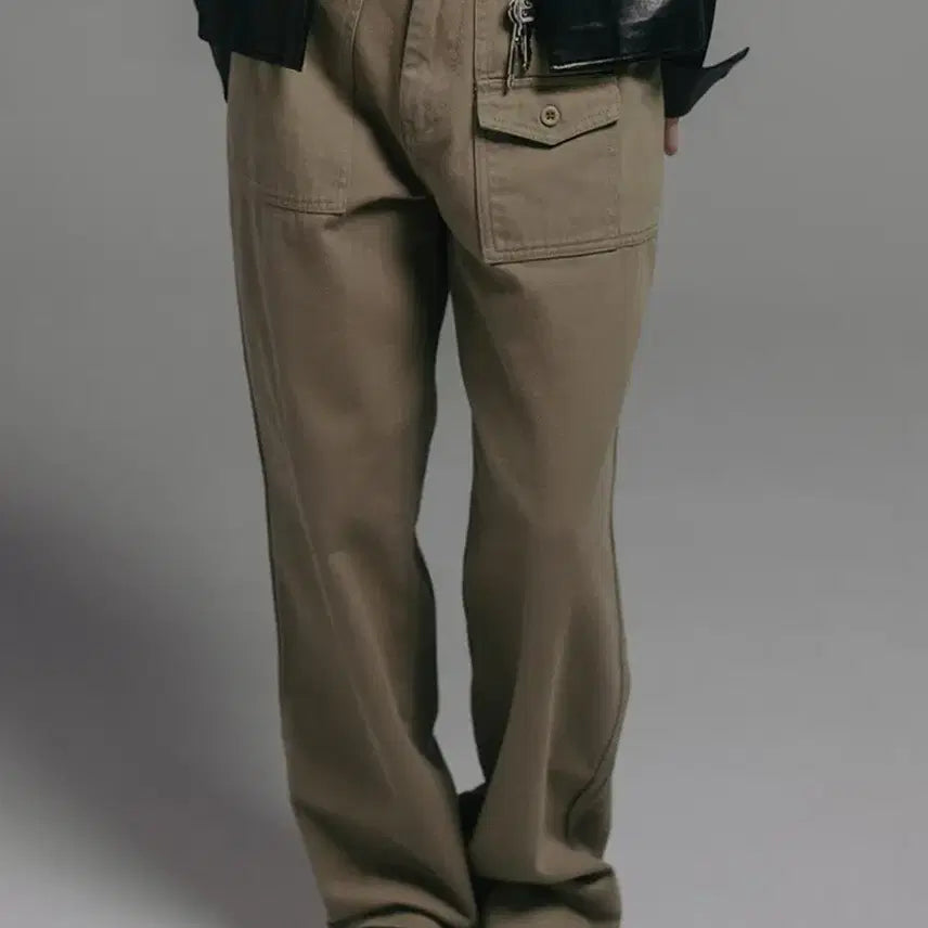 [BUNJANG] Urbanlike Safari Pants Khaki Size S / 얼바닉30 사파리팬츠 카키 safari pants S