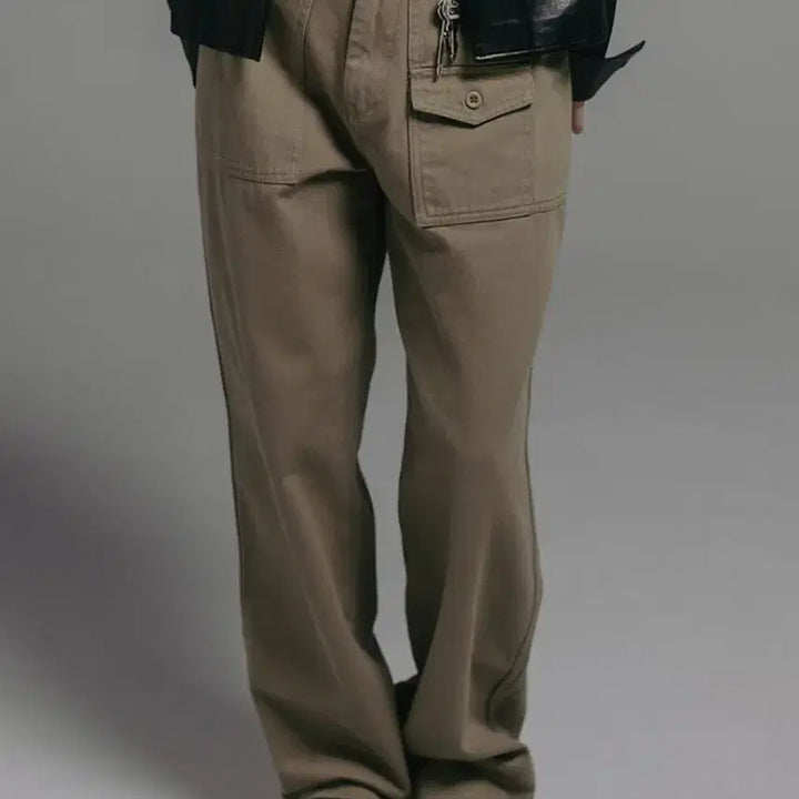 [BUNJANG] Urbanlike Safari Pants Khaki Size S / 얼바닉30 사파리팬츠 카키 safari pants S