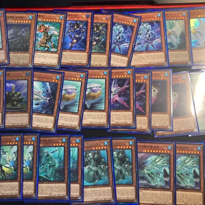 [BUNJANG] Yu-Gi-Oh! Water Attribute Card 1st Edition / 유희왕 물속성 카드 팝니다(떡깨구리1st O)