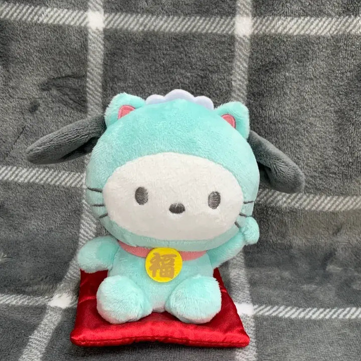 [BUNJANG] Sanrio Pochacco 2021 Lucky Cat Mascot / 산리오 포차코 2021 복 고양이 마네키 네코 마스코트