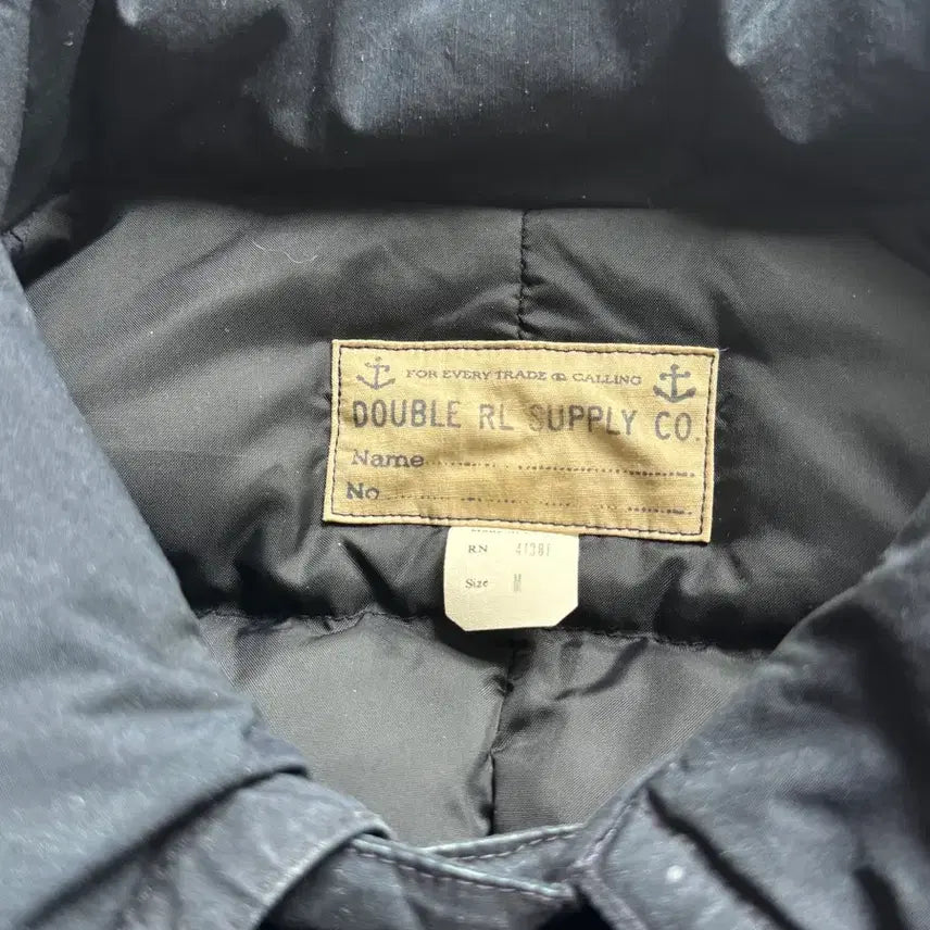 [BUNJANG] RRL Double RL Supply Co. Navy Puffer Jacket / 더블알엘 패딩 자켓 네이비 M