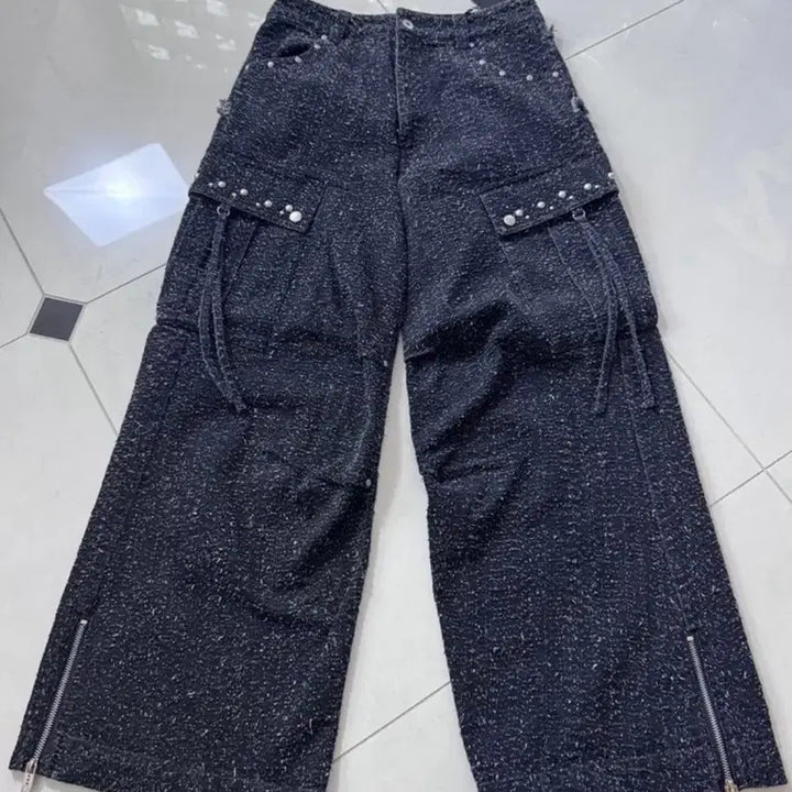 [BUNJANG] BEEDIT Needle Stud Pants / 비에딧 니들 스터드 팬츠