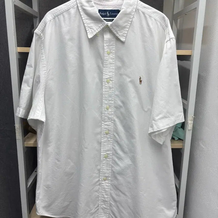 [BUNJANG] Polo Ralph Lauren Classic Fit White Shirt / 폴로 랄프로렌 클래식핏 흰색 셔츠
