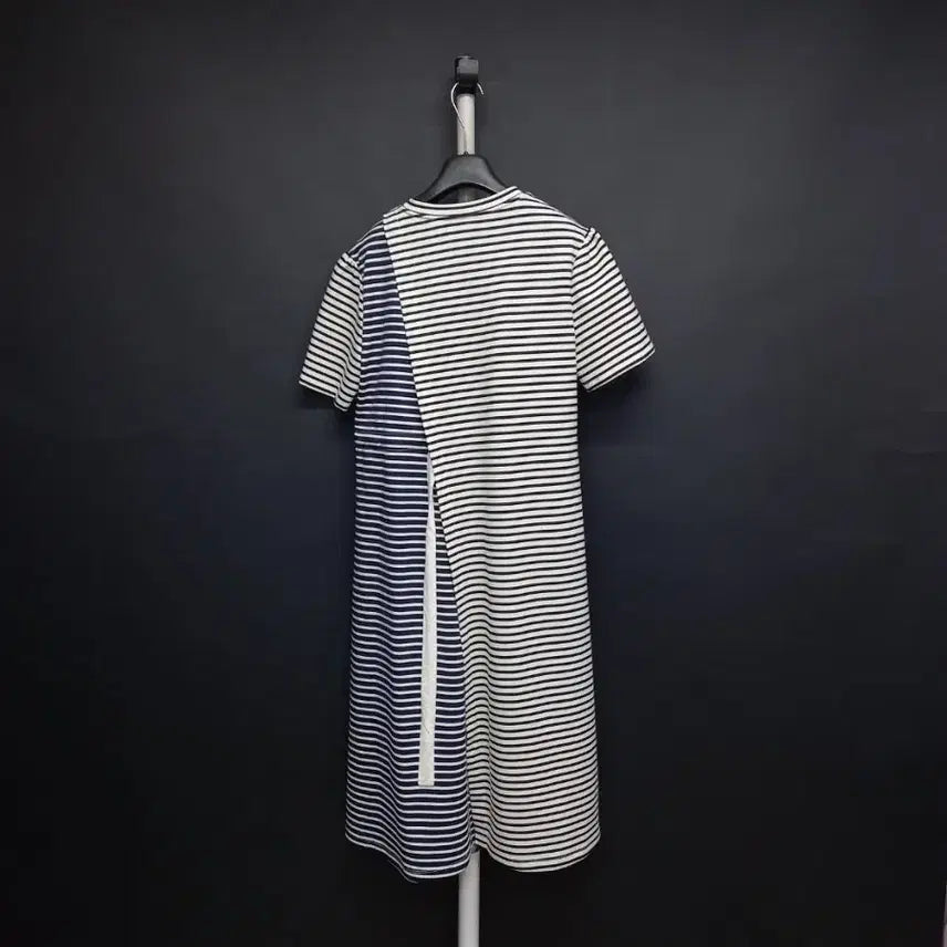 [BUNJANG] G-Cut Striped Maxi Long Dress / 새 지컷 G-CUT 춘추 단가라 맥시 롱 원피스 55.66