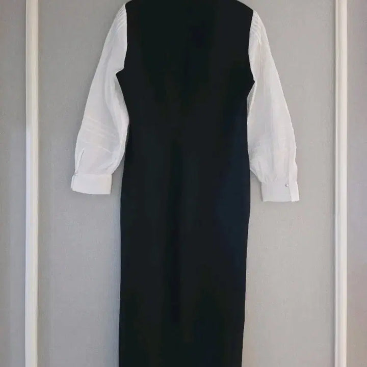 [BUNJANG] Time Texture Block Knit Dress / 타임_ [size: F]  텍스처 블록 니트 원피스