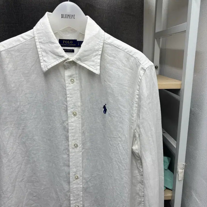 [SOLD OUT] 폴로 랄프로렌 린넨 셔츠 화이트 S