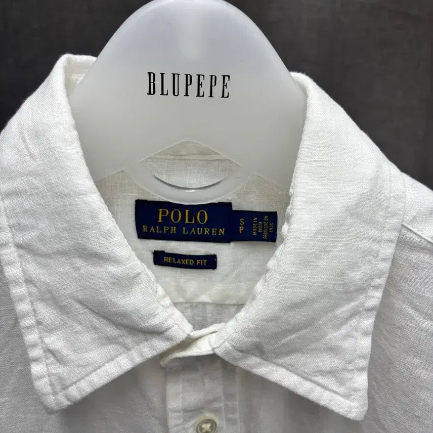 [SOLD OUT] 폴로 랄프로렌 린넨 셔츠 화이트 S