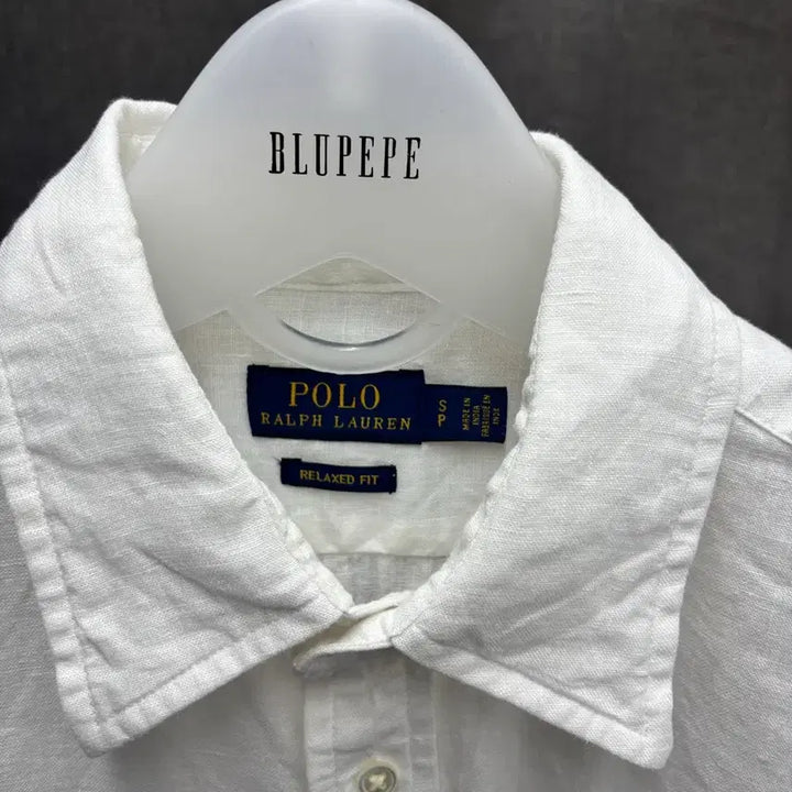 [SOLD OUT] 폴로 랄프로렌 린넨 셔츠 화이트 S