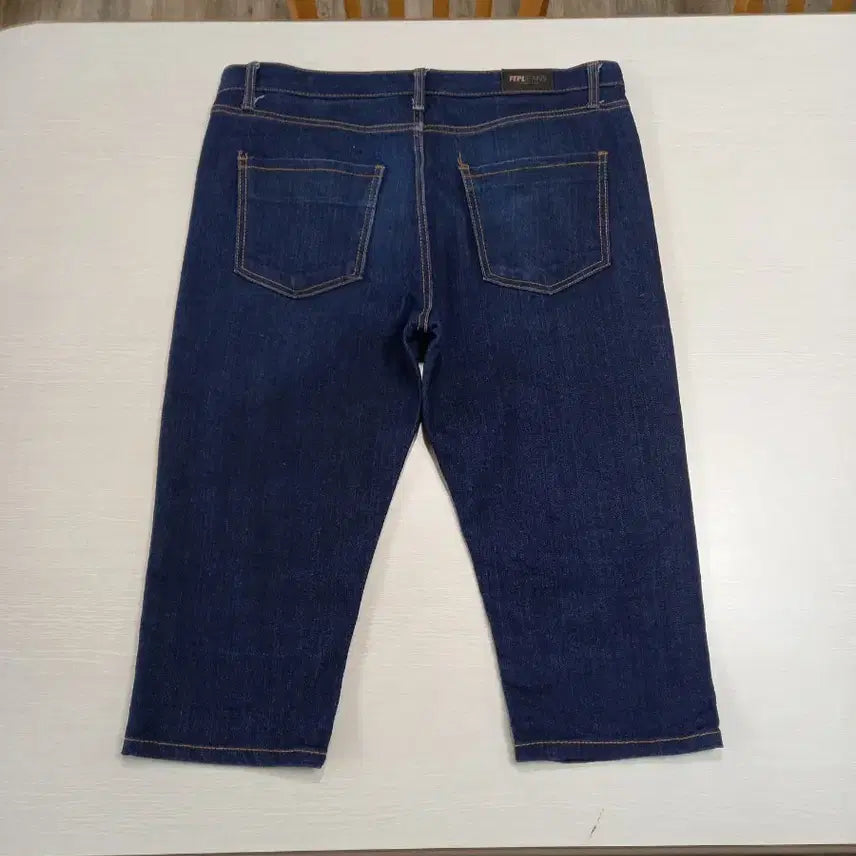 [BUNJANG] FEPL JEANS Spandex Denim Shorts Dark Blue / 36 FEPL JEANS 스판 데님 반바지 진청 36-446