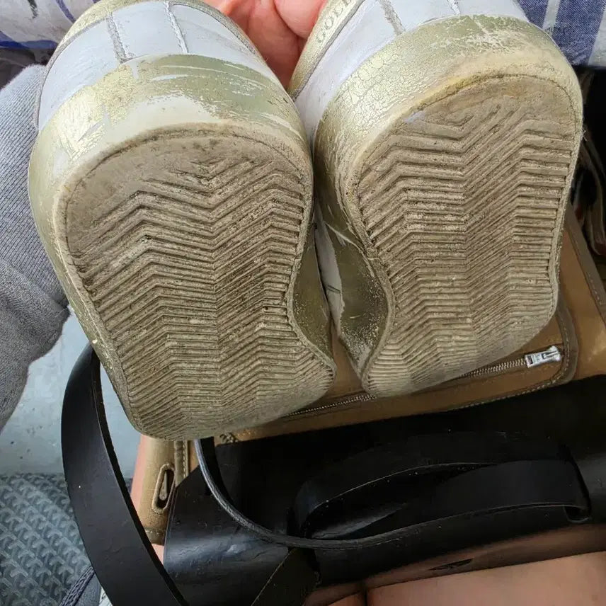 [BUNJANG] Golden Goose Superstar White/Gold Sneakers Size 41 / 골든구스 슈퍼스타 흰/금 41사이즈