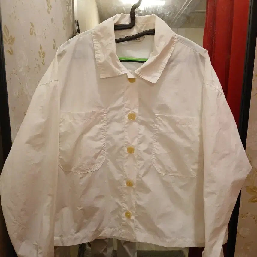 [BUNJANG] Enough Pocket Shirt Jacket Free Size / 7/54 enough 포켓 셔츠형 자켓 프리사이즈
