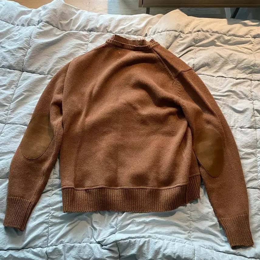 [BUNJANG] Maison Margiela Elbow Patch Knit Sweater / 마르지엘라 엘보우 패치 니트 L 새상품