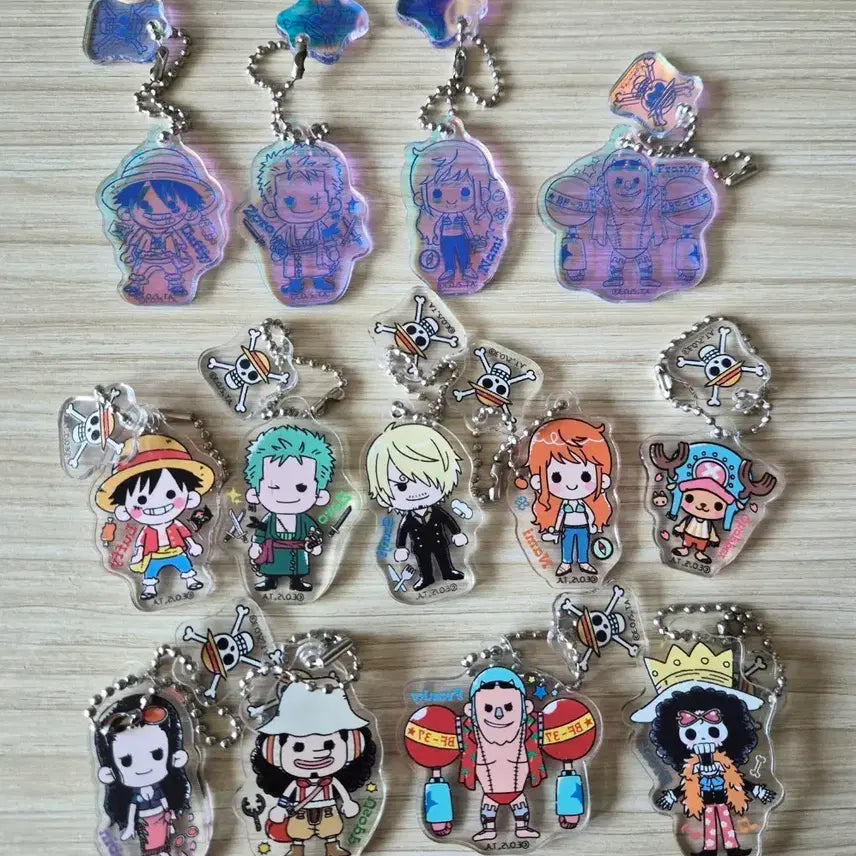 [BUNJANG] One Piece Surprise My Keychain Bundle Set / 원피스 서프라이즈마이 키링 일괄