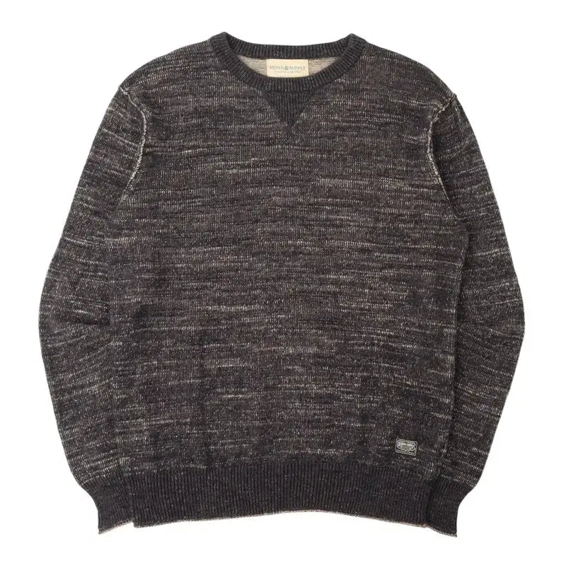 [BUNJANG] Denim &amp; Supply Textured Crewneck Knit Sweater / 데님앤서플라이 텍스처드 크루넥 니트 스웨터