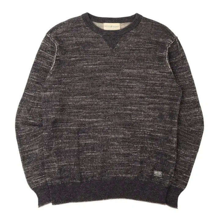 [BUNJANG] Denim &amp; Supply Textured Crewneck Knit Sweater / 데님앤서플라이 텍스처드 크루넥 니트 스웨터