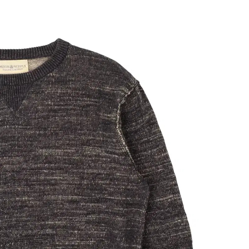 [BUNJANG] Denim &amp; Supply Textured Crewneck Knit Sweater / 데님앤서플라이 텍스처드 크루넥 니트 스웨터