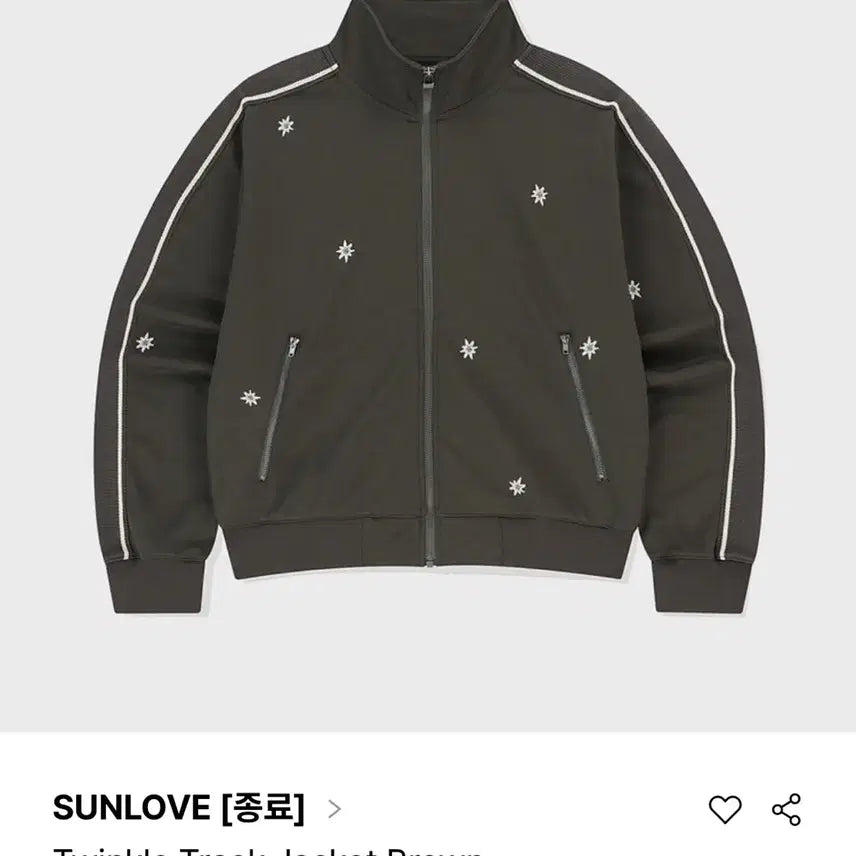 [BUNJANG] Sunlove Track Jacket (Size S) / 썬러브 sunlove 트랙자켓 S 새상품