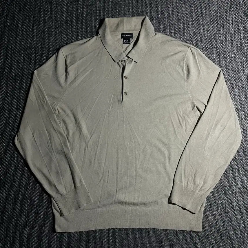 [BUNJANG] Club Monaco Knit Polo Shirt (Size L) / [L] CLUB MONACO 클럽모나코 니트 카라티