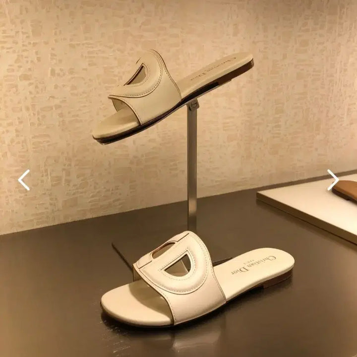 [BUNJANG] Dior D-Club Slides White / [100%정품] 디올 디클럽  슬리퍼 화이트