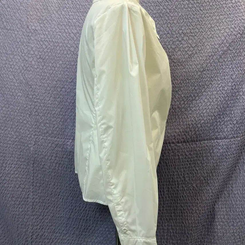 [BUNJANG] OBZEE Archive White Wrap Shirt Blouse / 네고사절 한섬 오브제 OBZEE 아카이브 화이트 랩 셔츠 블라우스