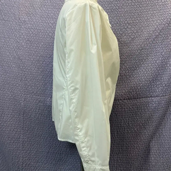 [BUNJANG] OBZEE Archive White Wrap Shirt Blouse / 네고사절 한섬 오브제 OBZEE 아카이브 화이트 랩 셔츠 블라우스