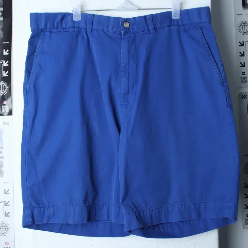 [BUNJANG] Polo Ralph Lauren Big Size Blue Chino Shorts / (2XL) 폴로 랄프로렌 반바지 팬츠 빅사이즈 블루 치노-2577