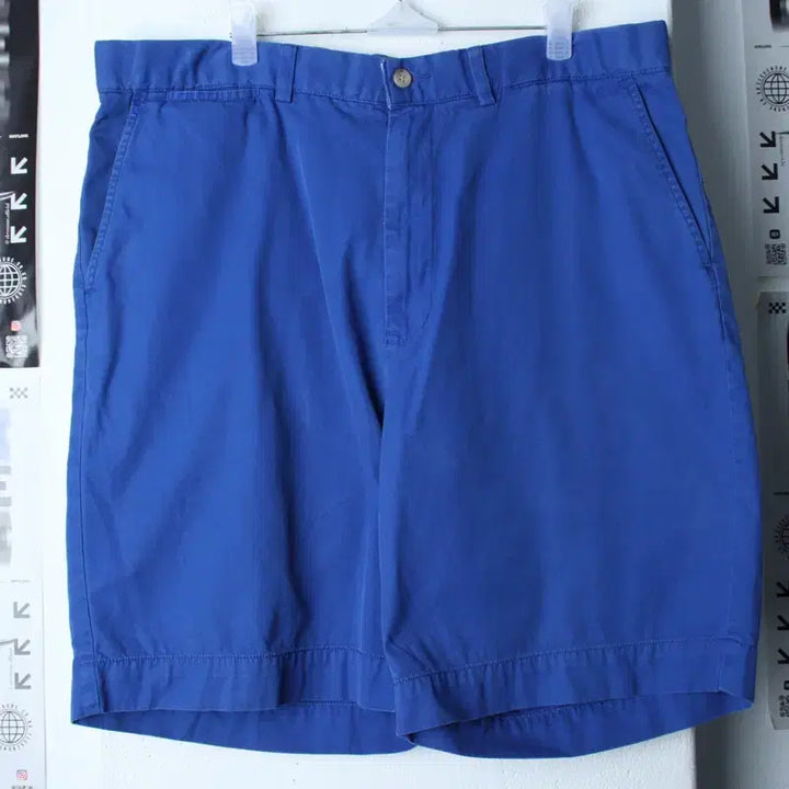 [BUNJANG] Polo Ralph Lauren Big Size Blue Chino Shorts / (2XL) 폴로 랄프로렌 반바지 팬츠 빅사이즈 블루 치노-2577