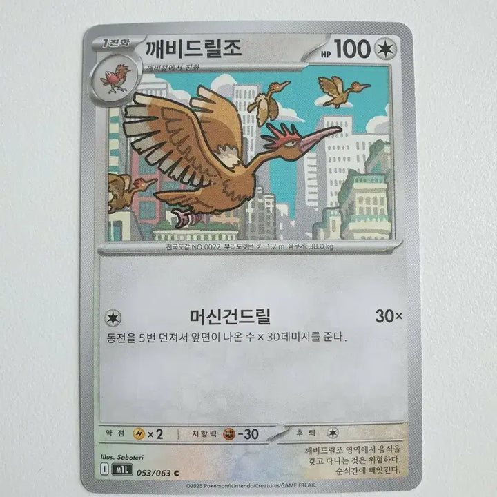 [BUNJANG] Noibat Pokémon Card / 깨비드릴조 포켓몬카드