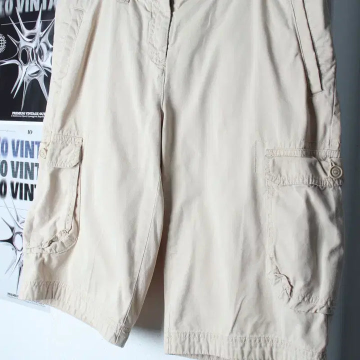 [BUNJANG] Tommy Hilfiger Big Size Cargo Cotton Shorts / (2XL-3XL) 타미힐피거 반바지 팬츠 빅사이즈 카고 면-2578